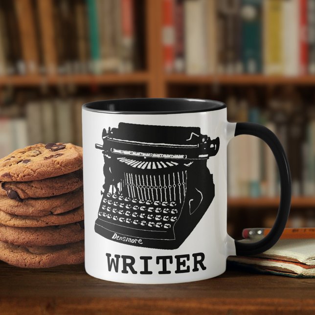 Writer Antique Typewriter Coffee Mug (Creator Uploaded)