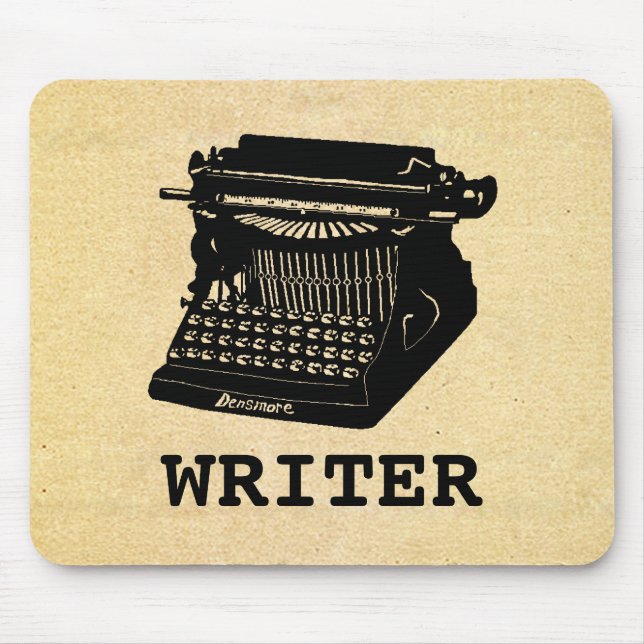 Writer Antique Typewriter Mouse Pad (Front)