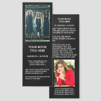 Writer Author Book Cover | Author Photo Back