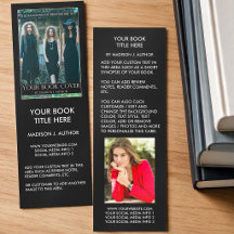 Writer Author Book Cover | Author Photo Back