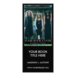 Writer Author Book Cover Large Bookmark or Rack Card
