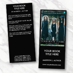 Writer Author Book Cover Large Bookmark or Rack Card