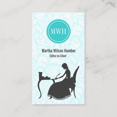 Writer Author Business Card