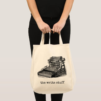 Writer Author Editor Vintage Typewriter Gift Tote Bag