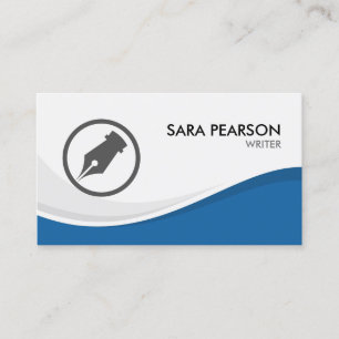 Writer Author Novelist Business Card