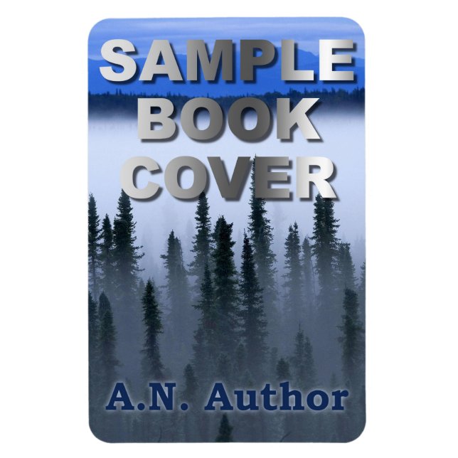 Writer / Author Promotion: Book Cover Display Magnet (Vertical)