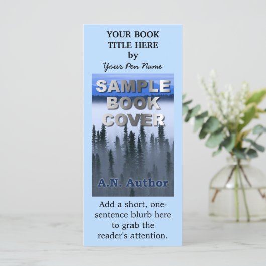 Writer Author Promotion Marketing Book Cover (Standing Front)