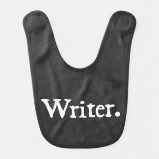 Writer Baby Bib