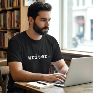 Writer Black T-Shirt