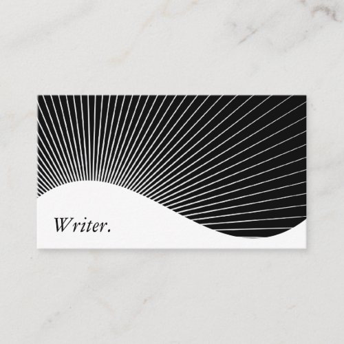Writer Business Card