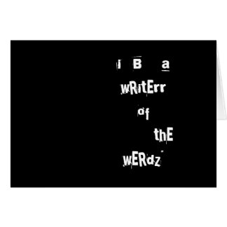 Writer Card