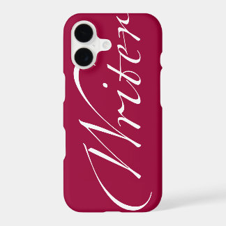 Writer iPhone 17 Case