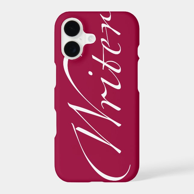 Writer Case-Mate iPhone Case (Back)