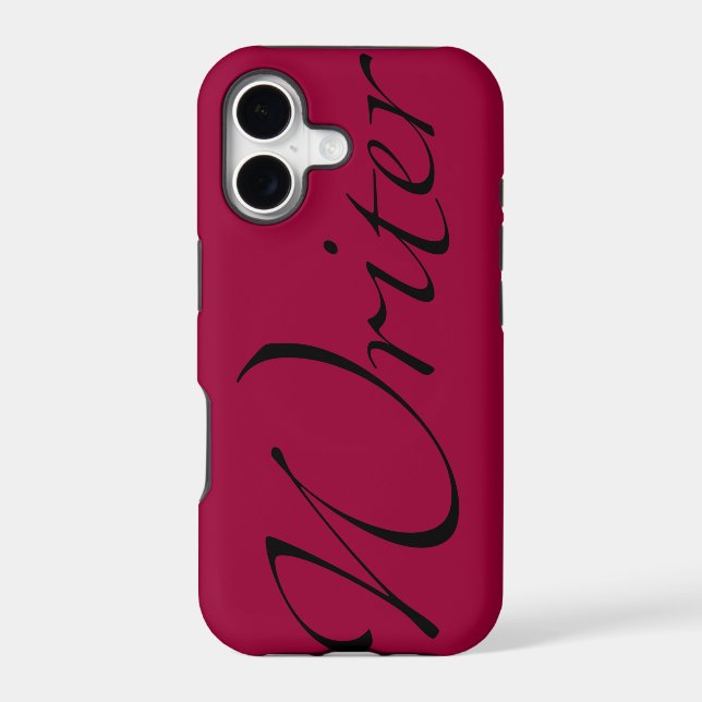 Writer Case-Mate iPhone Case (Back)