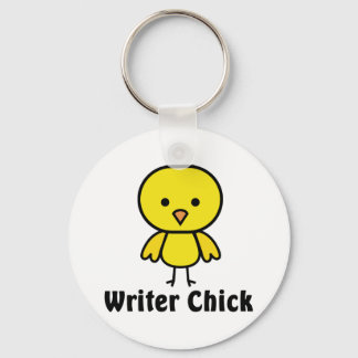 Writer Chick Keychain