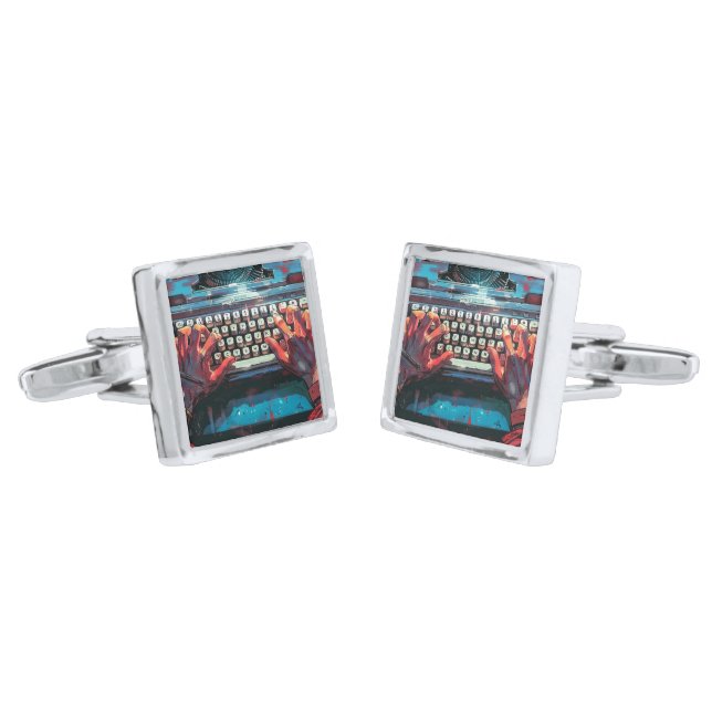 Writer  cufflinks (Angled)