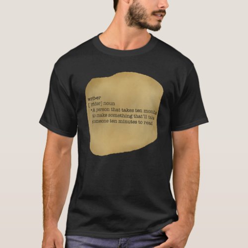 Writer Definition T_Shirt