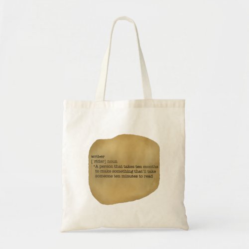 Writer Definition Tote Bag