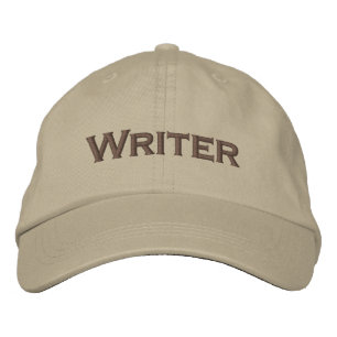 Writer Embroidered Baseball Cap / Baseball Hat