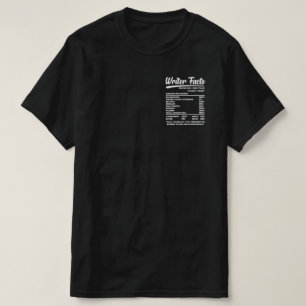 Writer Facts Defination T-Shirt