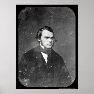 Writer Henry J. Raymond Daguerreotype 1844 Poster