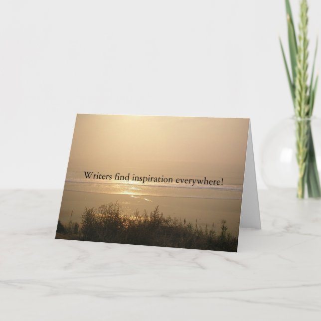 Writer Inspiration Card (Front)