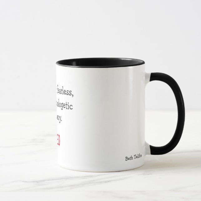Writer inspiration coffee mug (Right)