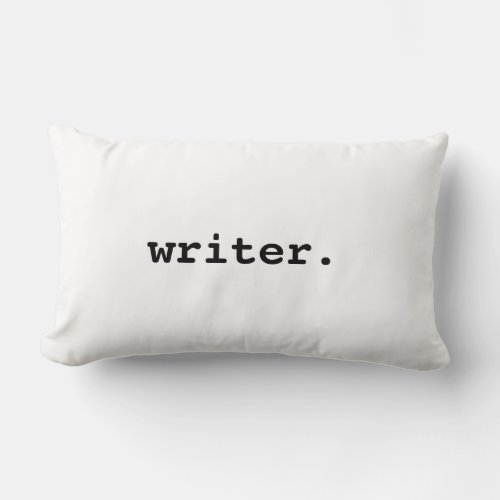 Writer Lumbar Pillow
