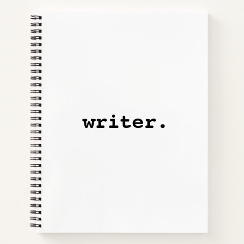 Writer Notebook