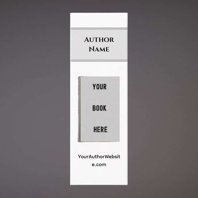 Writer or Author Mini Bookmark For Promotions Mini Business Card (Creator Uploaded)