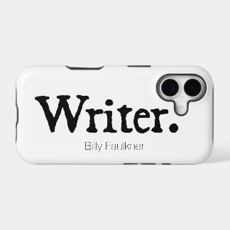 Writer. Personalized iPhone 17 Case