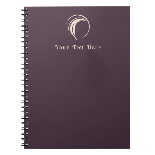 Writer Personalized Notebook (Front)