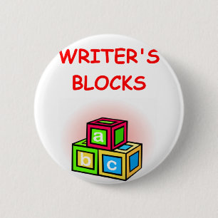 writer pinback button