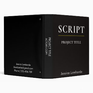 Writer Project Binder