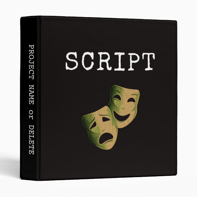 Writer Project Binder (Front/Spine)