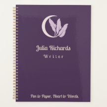 Writer Purple Macaroon