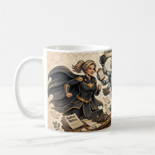 Writer’s Desk AI Superhero Coffee - Mug