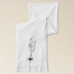 Writer Scarf<br><div class="desc">Writer scarf in white</div>
