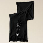 Writer Scarf (black)<br><div class="desc">A beautiful gift for you or someone else!</div>