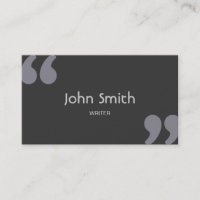 Writer Simple Quotation Marks Plain