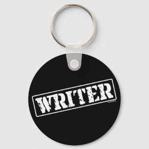 Writer Stamp Keychain