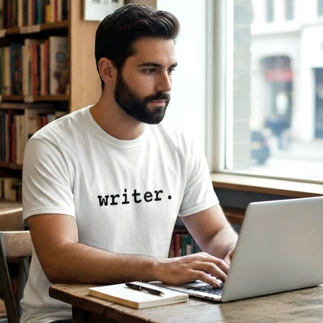 Writer  T-Shirt (Several shirt colors and sizes to choose from.)