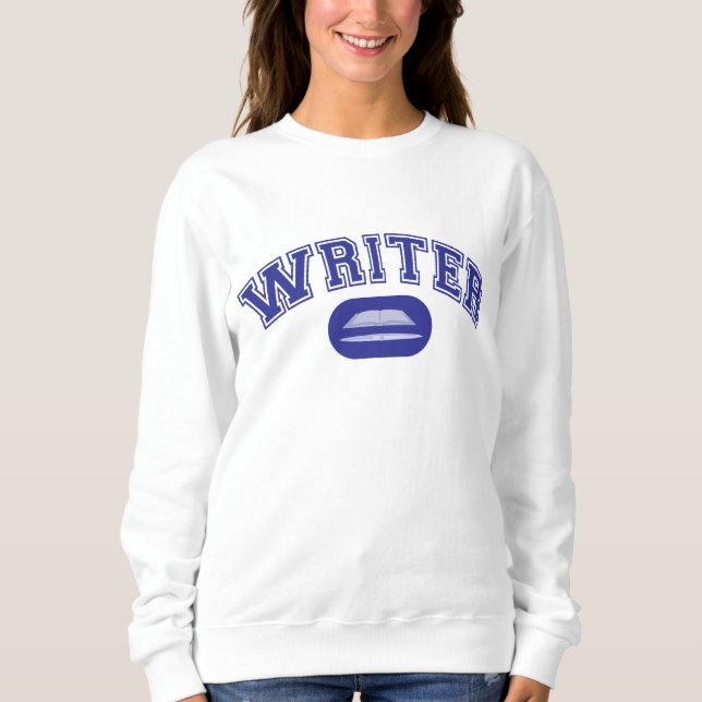 Writer University Style Classic Iconic Aesthetic Sweatshirt (Front)