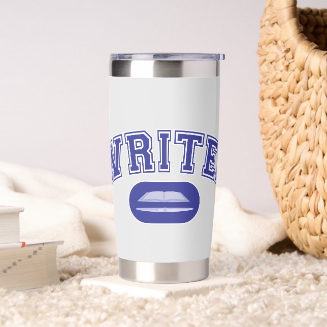 Writer University Style Epic Iconic Aesthetic Insulated Tumbler (Living Room)