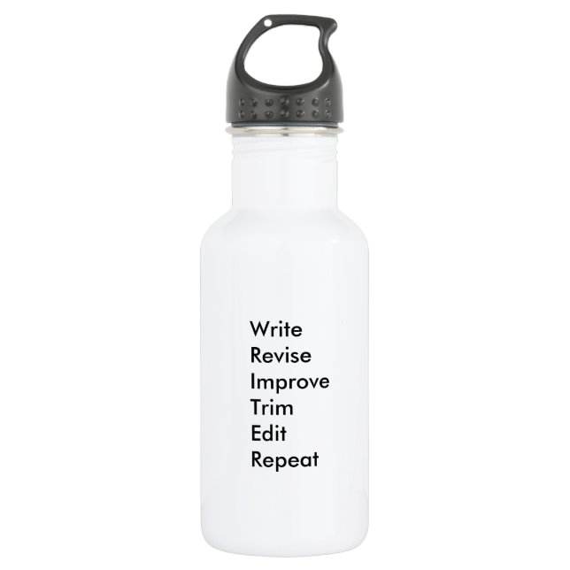WRITER Waterbottle Stainless Steel Water Bottle (Front)