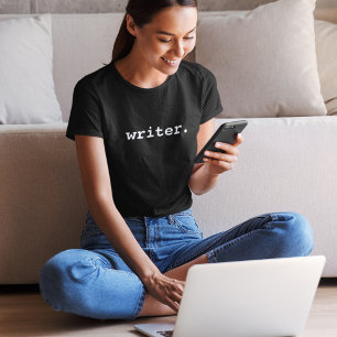 Writer Women's T-Shirt Black