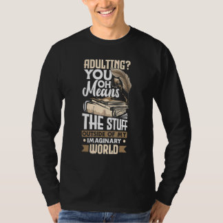 Writer Writing Novelist Literary Editor  Writing T-Shirt