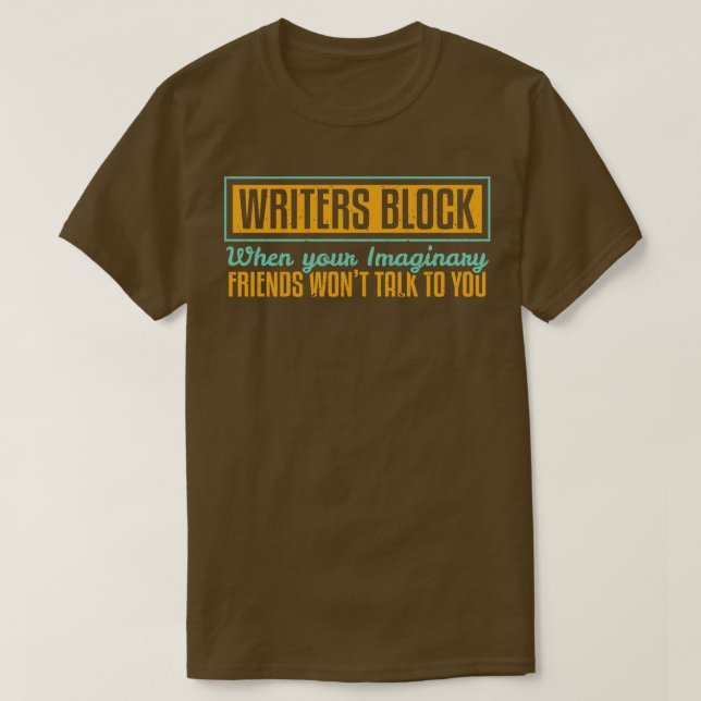 Writers Author T-Shirt (Design Front)