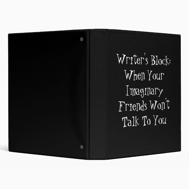 Writer's Block Binder (Background)