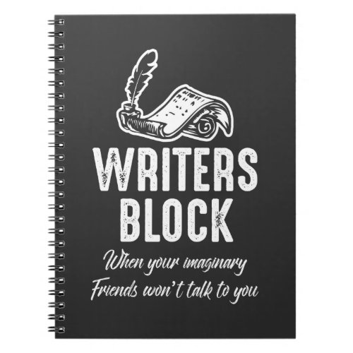 Writers Block Funny Author Witty Book Writer